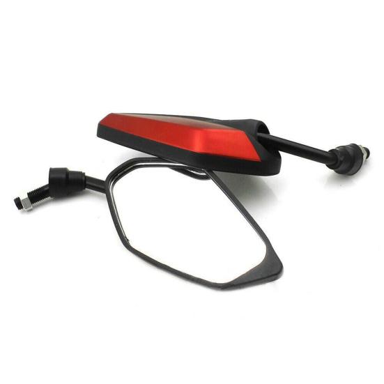 1 пара боковых зеркал заднего вида для мотоцикла 10 мм для Suzuki H-onda Yamah Kawasaki