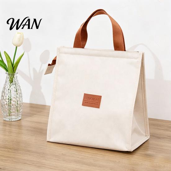 Soup Safe Lunch Bag Insulated Leakproof Thermal Tote with Zipper And Handle Carrier Reusable Waterproof Oxford Keeps Food Warm for Work Picnic Camping