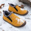 Men's Shoes Winter Cold Proof Warm Cotton Shoes Flat Bottom Outdoor Anti Slip Work Casual Sports Couple Snow Boots Large Size
