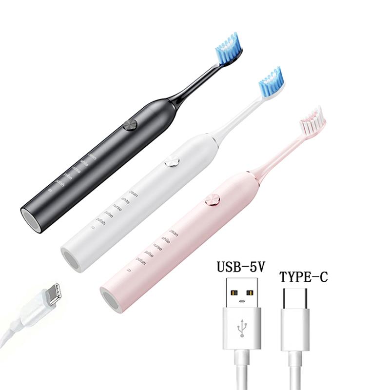 Интеллектуальная электрическая зубная щетка для взрослых, полностью автоматическая чистка, бытовая щетка с мягкой щетиной для пар