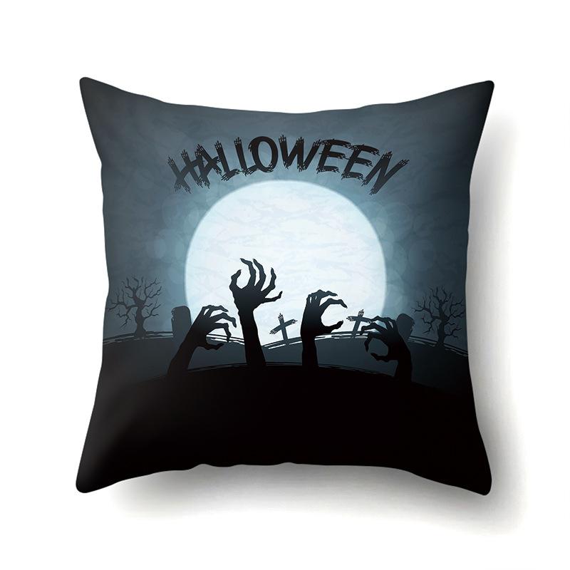 Хэллоуин Наволочка Подушка для поясницы автомобиля Тыква Чехол для диванной подушки Офис Дом Гостиная Наволочка