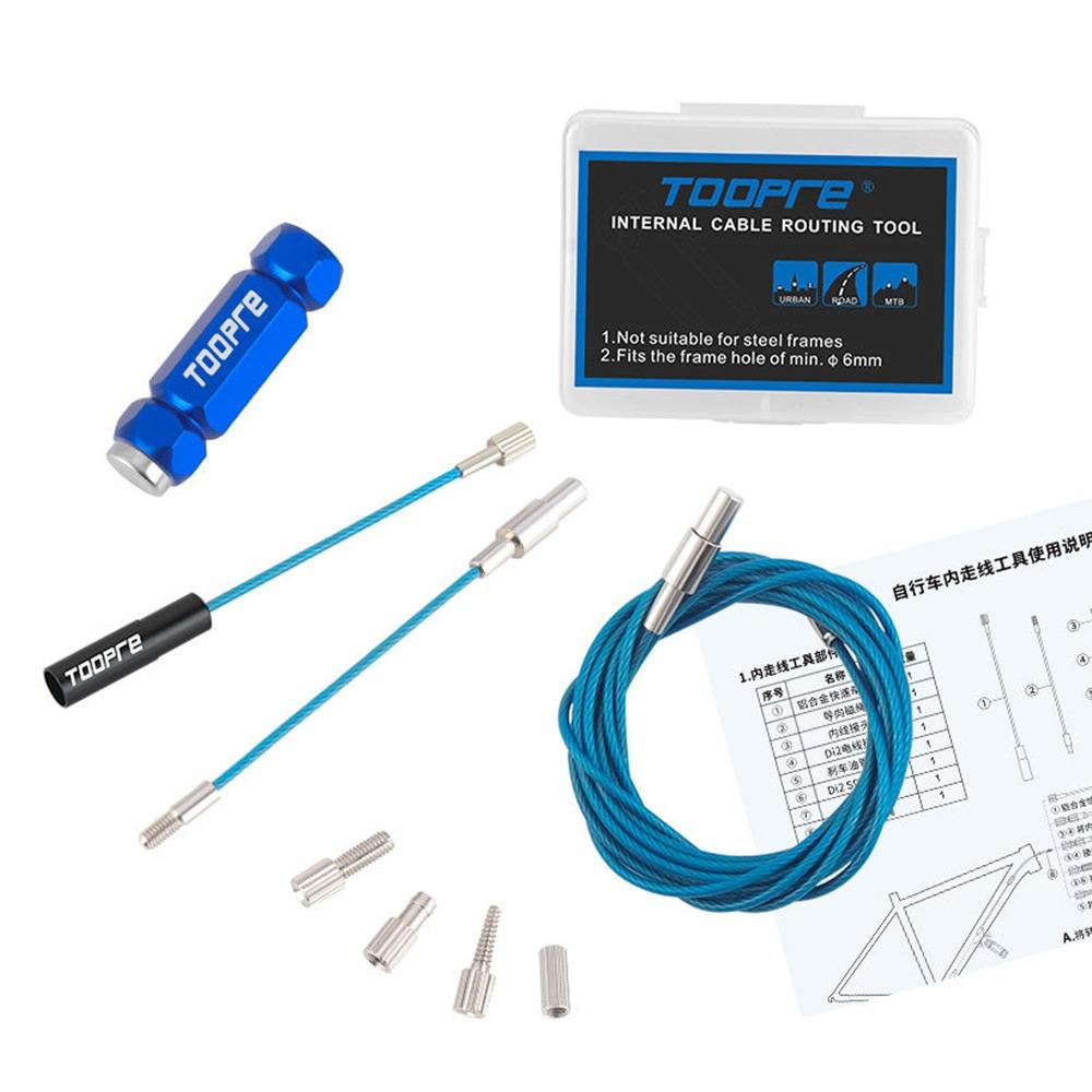 Black Blue Inner Wire Install Guide Tool Aluminum Alloy Bike Cable Routing  MTB Road Cycling