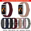 Nylon Braided Strap For Huawei Band 10 9 8 NFC Strap Elastic Watch Band For Huawei Band10 9 8 NFC Band Cover Accessories