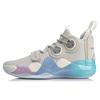Li Ning WOW 8 Way Of Wade 8 Износостойкие Дышащие Высокие Баскетбольные Кроссовки Мужские Сахарная Вата ABAP113-9
