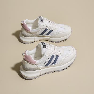 Модные дизайнерские женские кроссовки CRLAYDK Сетчатые дышащие кроссовки для ходьбы Летняя модная повседневная спортивная женская обувь на платформе на шнуровке для тенниса