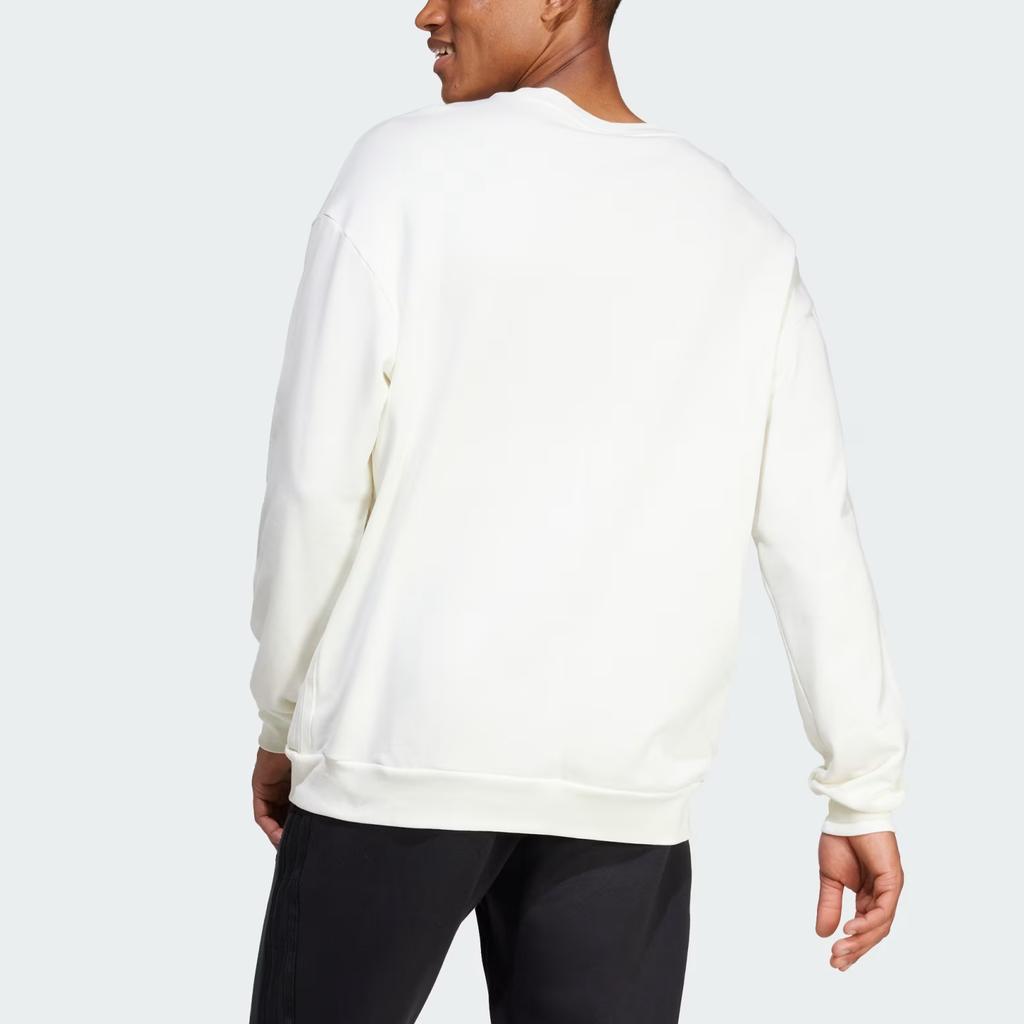 Men's Sweatshirt Adidas SportPerformance BRAND LOVE Sweatshirt Men's White