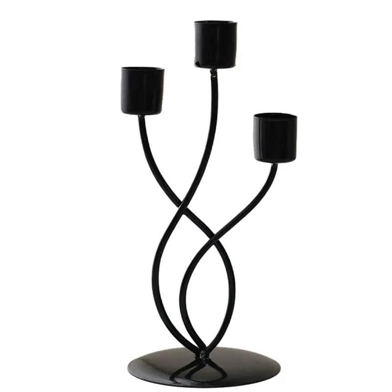 1Pc Classic European Style Single Head Home Decoration Candle Holder Candlestick Wedding Props