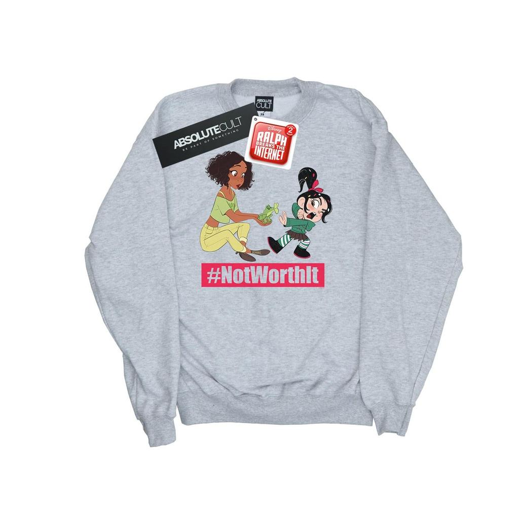 Disney Womens/Ladies Wreck It Ralph Tiana And Vanellope Sweatshirt