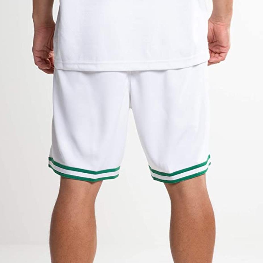 Nike NBA Boston Celtics Association Edition Swingman Dri-FIT Shorts White/Green Men Streetwear AJ5586-100