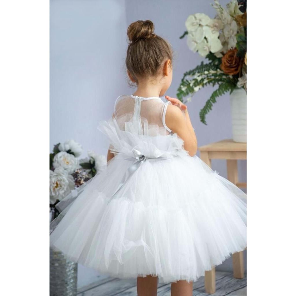 Юбка-пачка Вечернее платье Angel для девочек Mnk0581 Мятно-зеленый