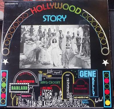 Виниловая пластинка РАЗЛИЧНЫЕ - Hollywood Story ALB214 Disques Festiva Франция Джаз Б/У