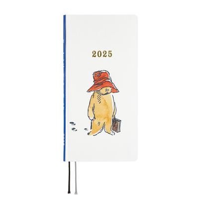 Hobonichi Techo 2025 Weeks Kuma wo Shireki начинается в апреле Weekly Notebook Weekly Left Slim Portrait Paddington™/Kono
