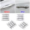For Opel Insignia B Astra K Ampera-e Car Exterior Modify Chrome Side Door Handle Cover Decoration Trim Protection