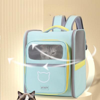 Кошачья сумка, портативный рюкзак для домашних животных, большая вместимость, космическая капсула, клетка для кошек, сумка на вынос, принадлежности