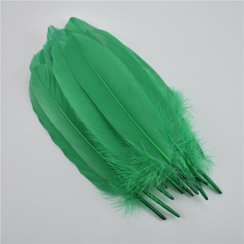 20Pcs Colorful Hard Stick Goose Feather 6-8inch/15-20cm Natural Swan Crafts Plumes Table Centerpieces Feathers for Decoration