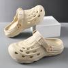 Hole Shoes Couple Sports Beach Shoes Thick Sole Height Adjustable Men's and Women's Cool Slippers Outer Wear Summer