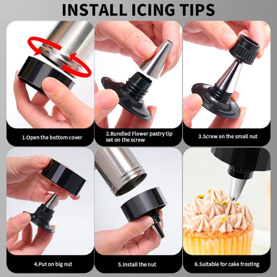 Съемная трубка для украшения печенья с различными конструкциями. Простая в использовании. Чистый пищевой удобный инструмент для прессования печенья.