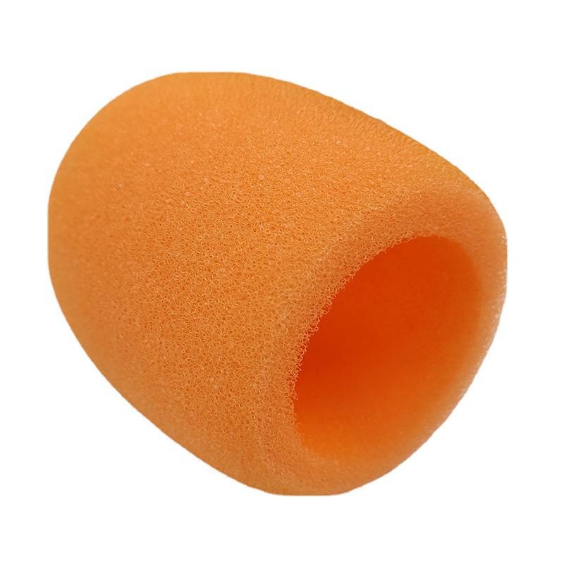 U-Shaped Thickened Microphone Sponge Cover: Reusable, Dustproof, Anti-Spray Protection for Stage, Home, and KTV Use.