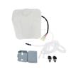 Car Windshield Washer Reservoir Tank Universal 2Pin with 12V Pump Hose Jet for Superior Glass Spray Cleaning Ease