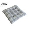 Comfortable Office Chair Pad Plaid Cushion with Ties, Soft Cozy Dining Pad, 16 Dormitory Student Seat x Inch Non-slip for Home Chair, Breathable