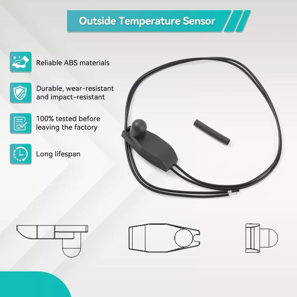 1pc for Peugeot Citroen Fiat Outside Air Temperature Ambient Sensor 6445.F9 Car Outside Outdoor Transit Air Temperature Sensor Coolant Temperature 4