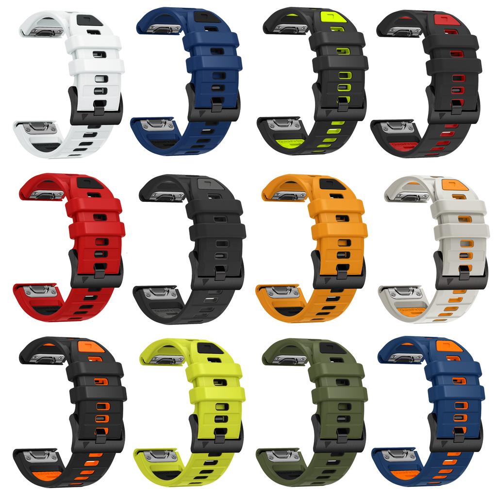 Сменный ремешок 26 мм 22 мм Quickfit браслет совместимый с Garmin Fenix 8 AMOLED 7X 6X Epix pro 5X Enduro 3 2 ремешок-браслет