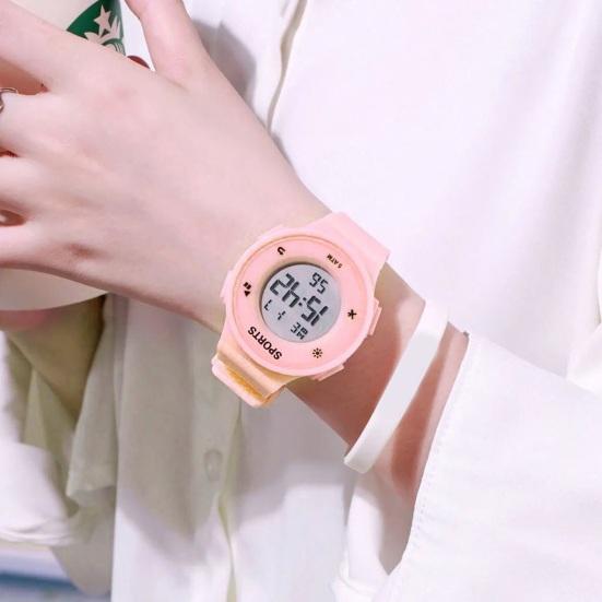 Мужские цифровые часы, водонепроницаемые, противоударные, с силиконовым ремешком, спортивные часы для подростков, студентов, активного отдыха