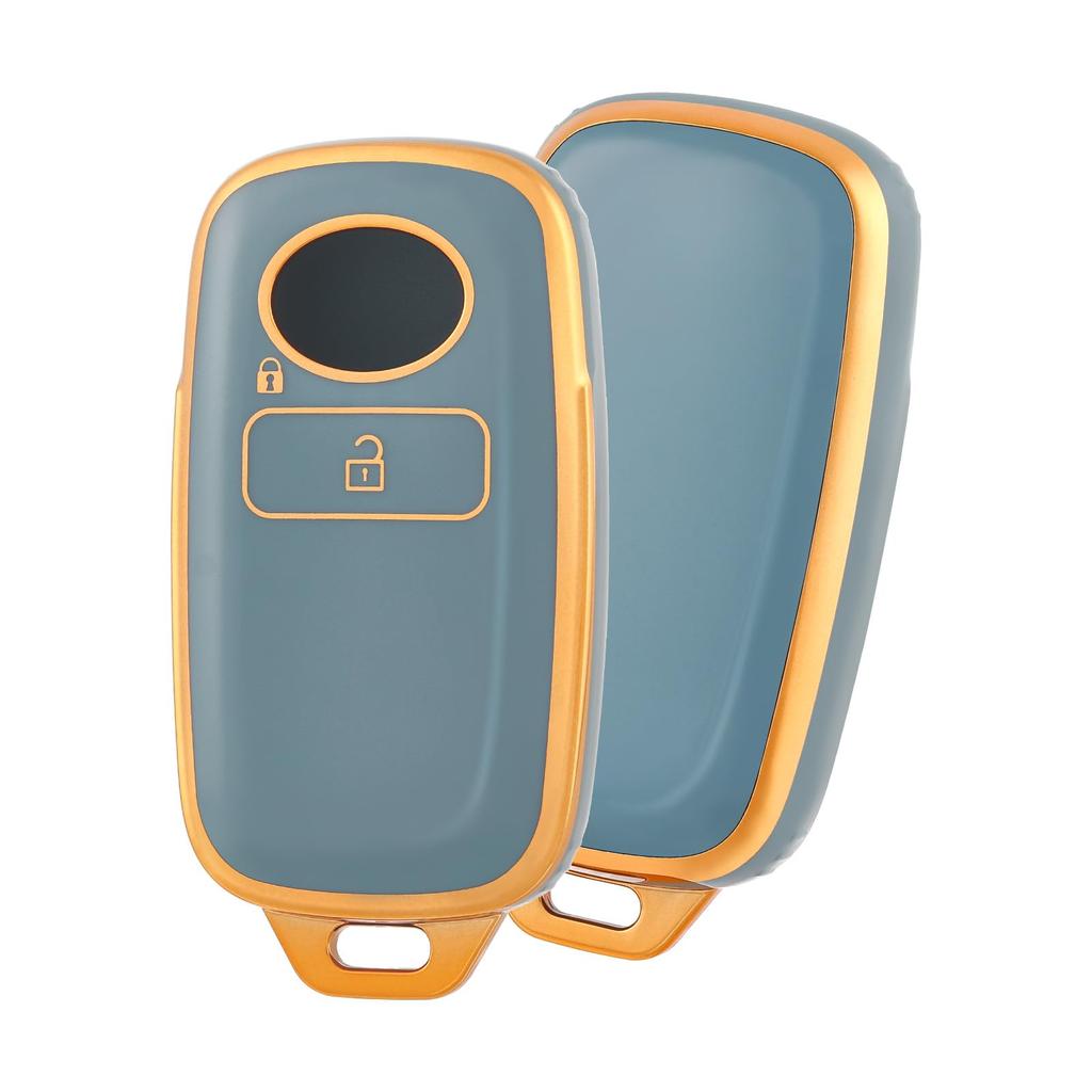 OFF WE GO TANTO LA650S LA660S Новый чехол для смарт-ключа, совместимый с Toyota, 2 кнопки, синий золото