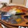 Artistic Scraper Oil Painting Scraper, Stainless Steel with Wooden Handle Palette Cutter, Paint for Evenly Mixed Art Spatula, Acrylics And Tools