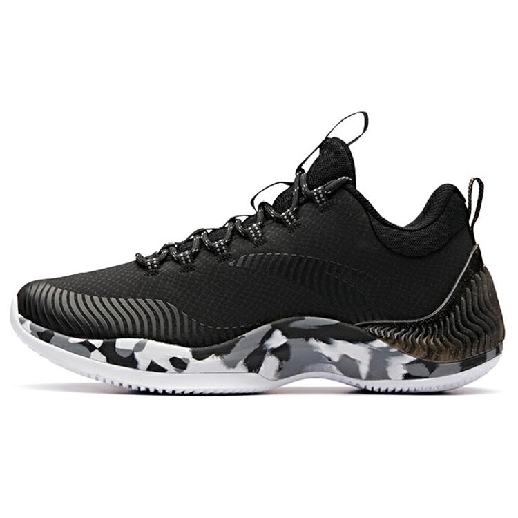 Anta Баскетбольные кроссовки Dagger 2 Low top Мужские Черный Белый Серый 11841304-8