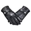 Pneito Leather Gloves Genuine Winter Ergonomic Available In 2 Colors and 2 for and Commuting Men's (Sheepskin) - Warm, Leather, Gloves, Fleece-Lined,