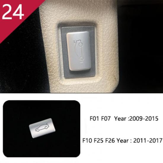 Углеродное волокно для BMW 5 7 серии F01 F10 F07 F25 F26, аксессуары, панель управления механизмом переключения передач, декоративная полоса, накладка, отделка автомобиля