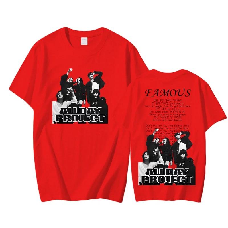 2026 ALLDAY PROJECT Летняя Футболка Хип-Хоп Круглый Вырез Футболка Camiseta Hombre Готическая Высокое Качество Футболка Рукав Одежда Хлопковые Топы