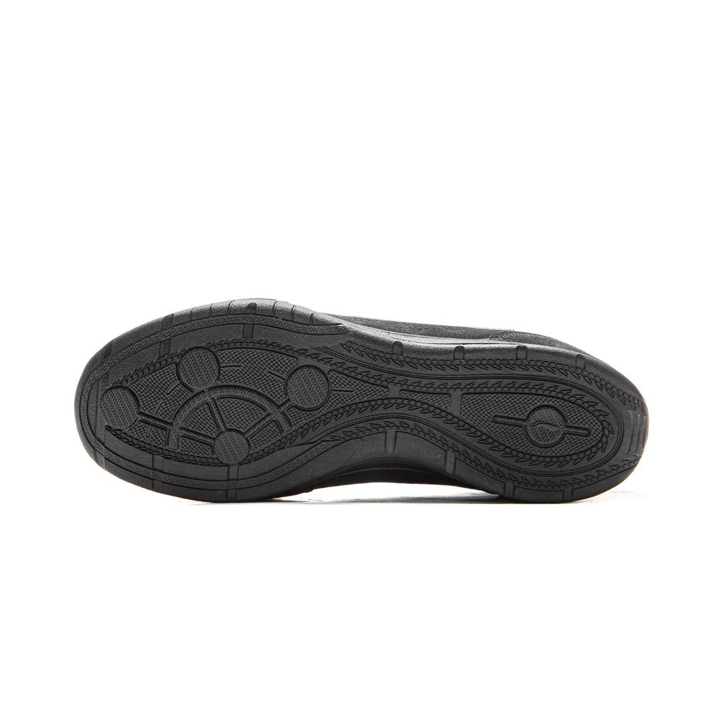Li Ning Пленка TURBO Скользкие, Износостойкие, Легкие Низкие Повседневные Кроссовки Мужские Черные AGLV127-2