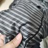 Новый кардиган простая пижама женская весна осень пижамы полосатый студенческий домашний костюм V-образный вырез свободная тонкая домашняя одежда