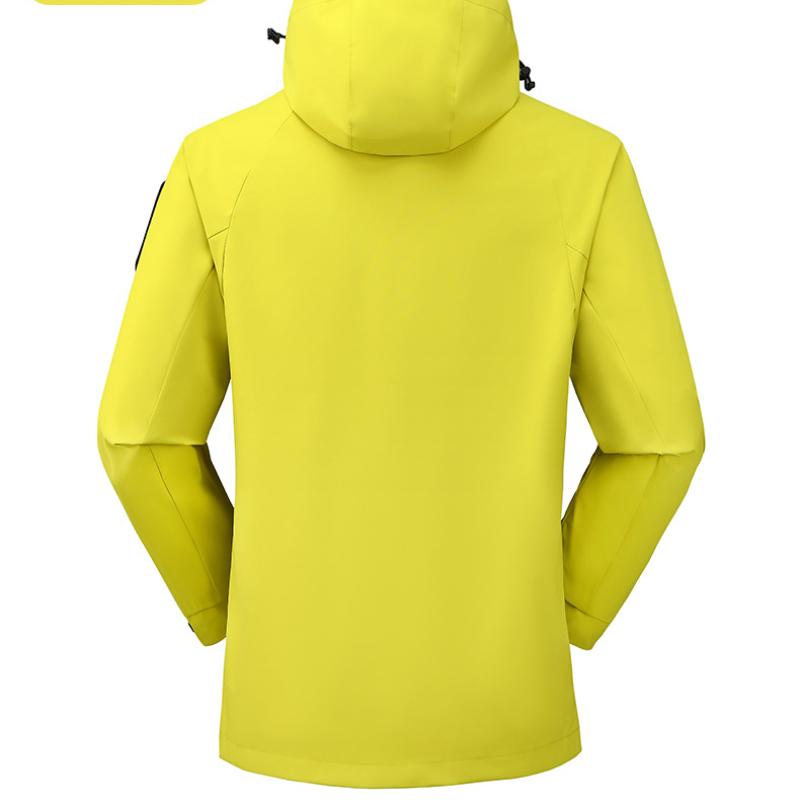 Cozy Up Men's Hooded Softshell Jacket Lightweight Waterproof Fleece Lined Windbreaker Rain Jacket Winter Outdoor Hiking