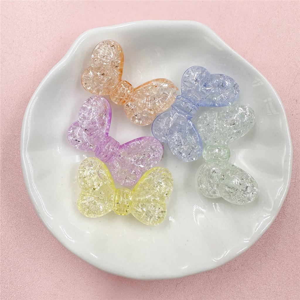 5шт разрывной бант 16,5*27мм бусины акриловые материалы ручной работы бусины модные