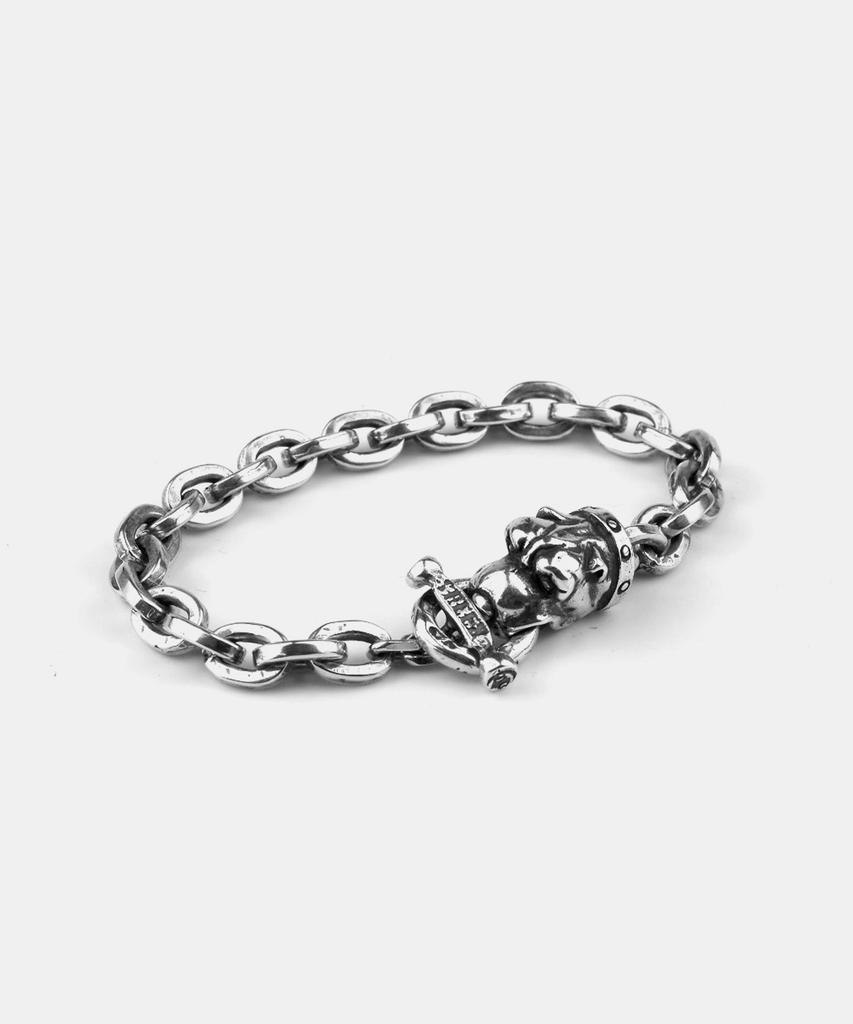 Sheen666 Crazy Dog Silver Bracelet / 578 Links