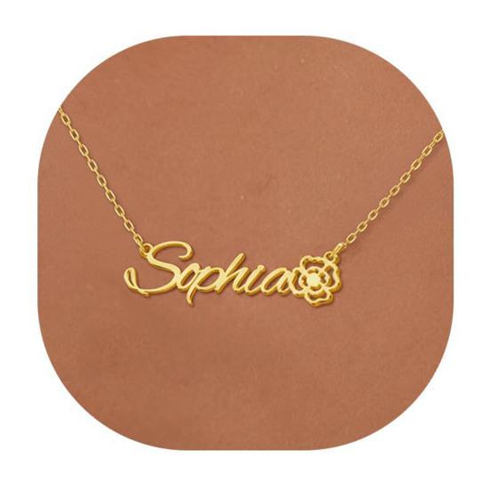 Ожерелье с цветком месяца рождения для женщин, ожерелье с подвеской в виде цветка, ожерелье с цветком месяца рождения, подарок на День матери, день рождения для мамы, сестры, лучшей подруги, ее