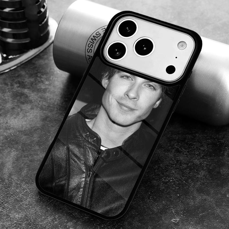 Чехол для телефона Ian Somerhalder Дневники вампира Damon для iPhone 17 16 15 Pro Max Air 14 13 12 11 Plus Ударопрочный чехол