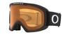 Oakley O Frame Pro L Matte One Size 2.0 Goggles, Black/Persimmon Lens,