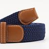 Pin Buckle Solid Canvas Strap Decoration Belt Men Women Canvas 1PC Unisex Clothing Accessories Knitted High Quality Elastic Belt  Jewelry Accessory