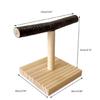 Multifunctional Parrots Stand Branch Stand Scratchers for Conure Lovebirds