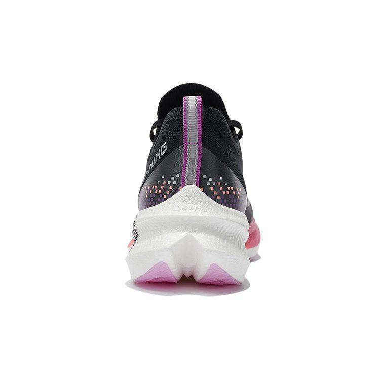 Li Ning Feidian Challenger Амортизирующие Скользкие Устойчивые к истиранию Низкие Беговые кроссовки Мужские Черные ARMR011-4