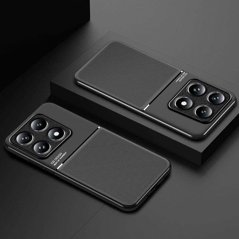 Роскошный кожаный мягкий каркасный чехол для Xiaomi 14T Pro Mi14T силиконовый защитный автомобильный магнитный чехол для Xiomi14T 14 T 14TPro Coque