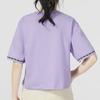 Puma Loose-Fit Sportswear Fitness Training Trendy Comfortable Breathable Round Neck Short Sleeve Drop Shoulder T-Shirt Women Tops Purple 676678-25