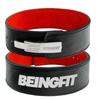 Beingfit Professional Lever Action Belt Stable Strength Training Belt Power Belt Comfortable Fit Training Belt Heavy-Duty (M)