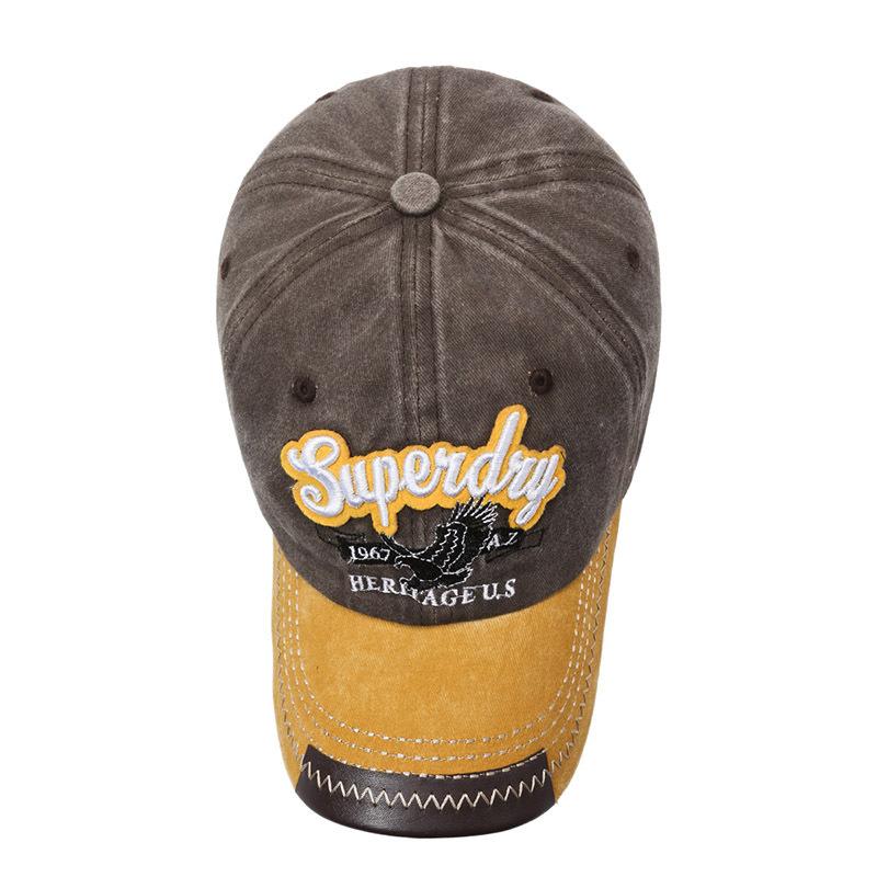 Весна осень новая вышитая шапка с орлом Стираем старые буквы супер дневная бейсболка ретро универсальная мужская и женская