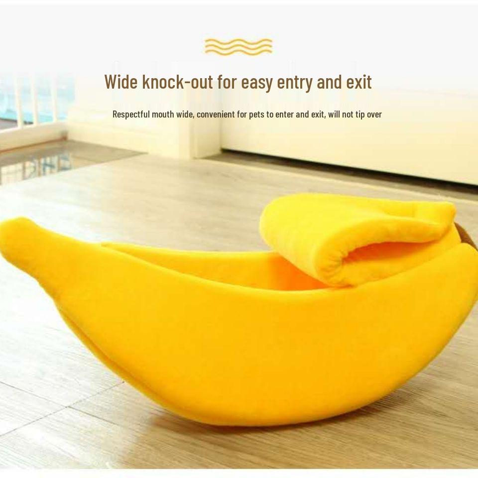 Cozy Cat & Dog Nest: Winter Warmth & Summer Comfort Sleeping Bag for Pets