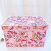 Cartoon Fabric Storage Organizer With Hello Kitty Kuromi Print Design For Living Room And Dorm Use